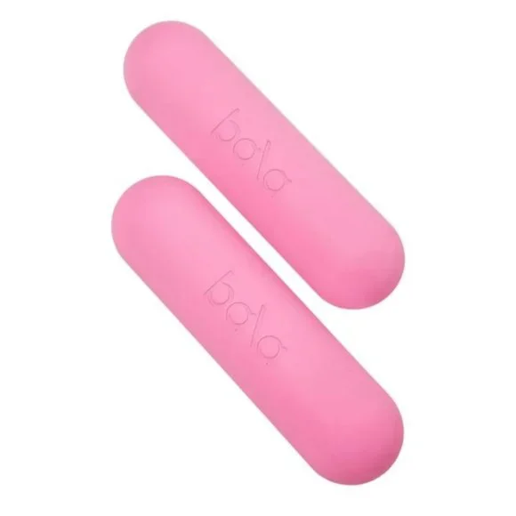 3 lbs. Bala Bars 2pc Hand Weight Set - Pink, Punch - 6lbs total - Picture 3 of 6